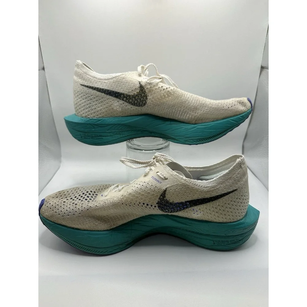 Size 9.5 - Nike ZoomX VaporFly Next% 3 White Jade Ice Women